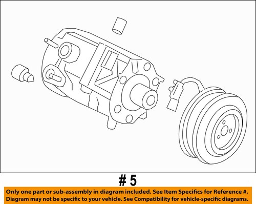 FORD OEM 17-19 F-250 Super Duty Air Conditioner Heater HC3Z19703A - Picture 2 of 2