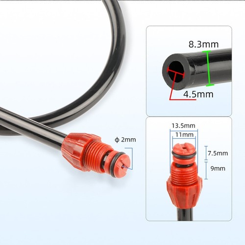 Bike Pump Hose with 800mm Length for AV FV DV Bicycle Air Pump Adapter Valve - 第 9/17 張圖片