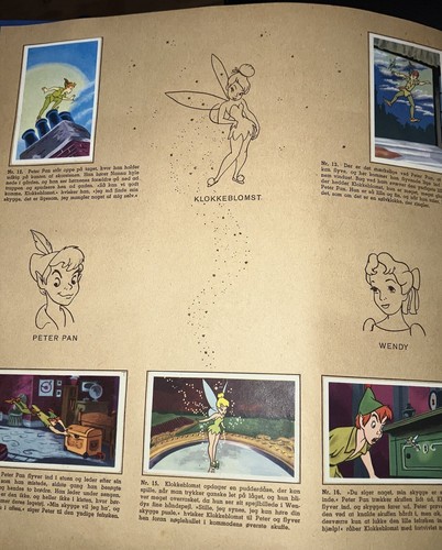 Juego Completo 1-196 Peter Pan Never Land Tarjetas Coleccionables Rich’s 1953 Álbum con Cubierta - Imagen 7 de 24