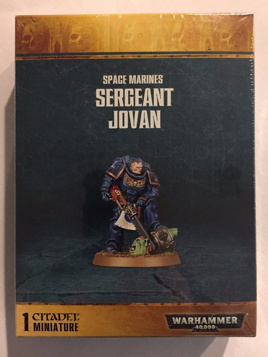 OOP Sergeant Jovan Warhammer Space Marines Primaris Anniversary