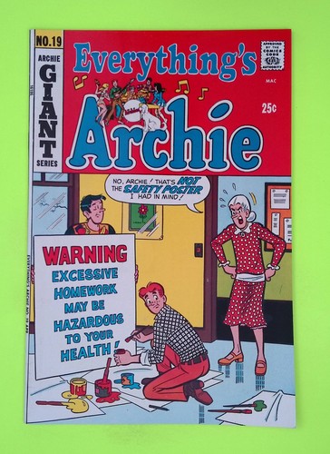 Everything's Archie #19 1972 Archie Comics Group Mid Grade Comic Book A16-175