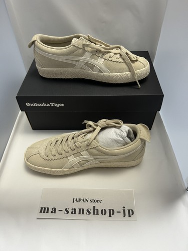 Onitsuka Tiger MEXICO DELEGATION suede Sneaker 1183B954 VANILLA GREEN BLACK - Picture 19 of 33