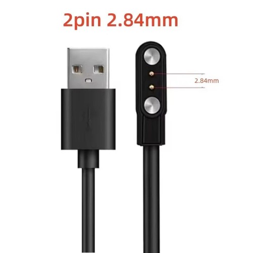 2-Pin Universal USB Daten Ladekabel Magnet Ladegerät für Smartwatch 2,84mm - Bild 7 von 22