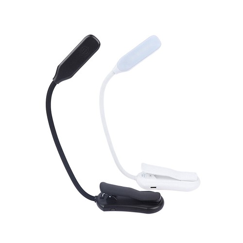 Rechargeable Book Reading Light Lamp Book Light For Reading In Bed Adjustable - Photo 4/11