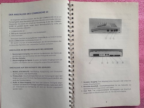 Commodore 64 - Bedienungshandbuch, Allemand #11/25 - Photo 8/9
