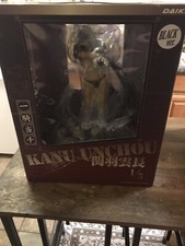 Daiki Kougyo Ikki Tousen Kanu Unchou Black ver. 1/5 PVC Figure