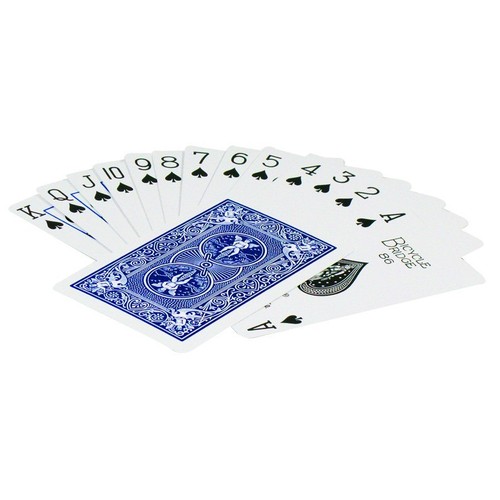 Juego de 2 mazos de cartas rojas y azules para ciclista tamaño puente sellado por la USPCC - Imagen 4 de 4