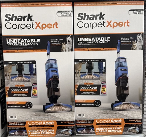 NEW Shark CARPET XPERT Upright Deep Carpet Cleaning Vacuum (EX120) - Picture 1 of 9