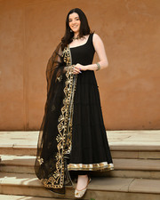 Indian Designer Beautiful Kurti Pant Set Bollywood Wear Salwar Kameez Set Suit