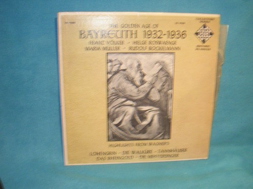 Bayreuth 1932-1936 Highlights From Wagner's Lohengrin, Die Walkure, Tannhauser - Bild 1 von 2