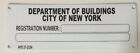 Hpd-Building Registration Number (Serial Number Signage Hmc �27-2104)-Ref24-1027