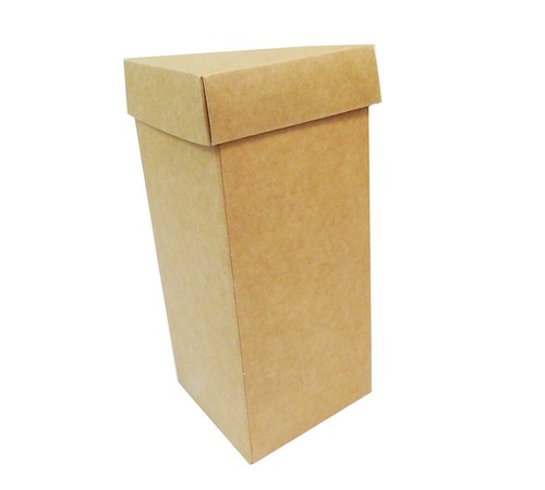 Scatola Coperchio Avana 8x8x18 Decorazioni Addobbi Matrimonio Wedding - Imagen 1 de 2