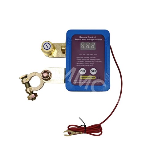 Remote Battery Disconnect Switch Battery Kill Switch 12V 240A for Auto RV ATV - Bild 4 von 13
