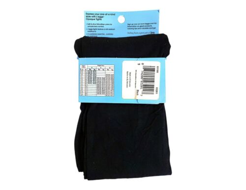 Leggs Casuals Womens Black Opaque Body Microfiber Tights Size B Set of 10 - Picture 4 of 5