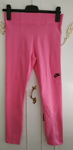Nike Air Damen-Trainingsleggings rosa enge Passform neu mit Etikett Größe Small - Bild 2 von 6