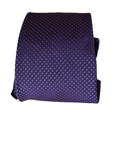 Thomas rosa Krawatte lila Blumen geometrisch XL lang 100% Seide Made in France - Bild 8 von 10
