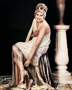 201-R Leggy THELMA TODD Color Tinted PHOTO 201-R Leggy THELMA TODD Color Tinted PHOTO