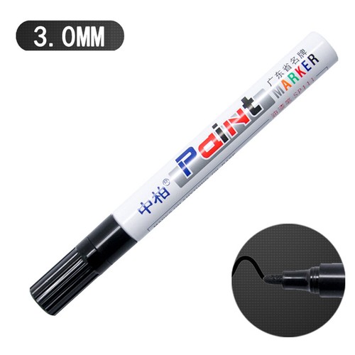 Tire Permanent Paint Marker Pen Car Tyre Rubber Universal Waterproof Oil Base ❥ - Picture 12 of 29