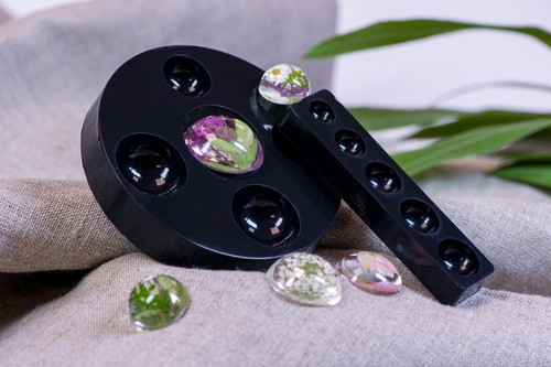 Pebeo Silikonform 2 Halbkugeln Gießformen Set Harzputz - Bild 2 von 3