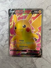 Pikachu V (Full Art) 170/185 Swsh04: Vivid Voltage Holo