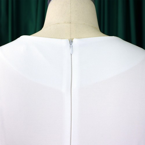 Damen Arbeit Business Büro Revers Vintage Taschen Vintage Kirche Bleistift Kleid - Bild 48 von 60