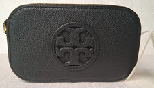 NWT ~ Tory Burch Women's Miller Mini Crossbody Bag with Leather Strap - Black
