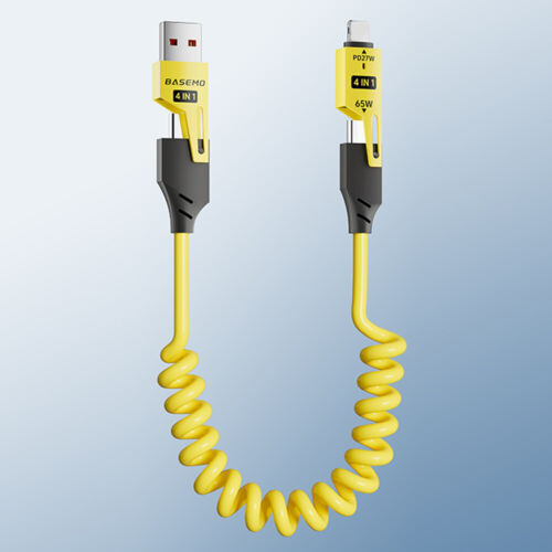 4in1 USB Type-C Cable 6ft Data Cord Super Fast Charging Cable For iPhone Samsung - Picture 2 of 24