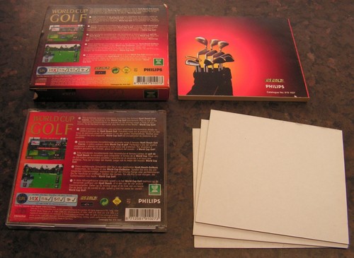 WORLD CUP GOLF - PHILIPS CDI SOFTWARE - CD Interactive - Vintage 1995 - Afbeelding 2 van 3