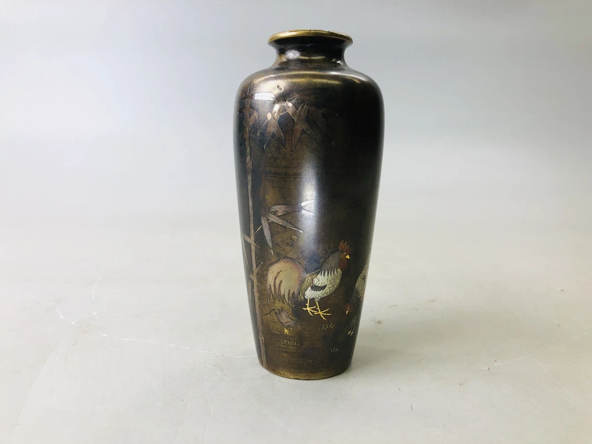 铜1850-1899 年日本花瓶| eBay