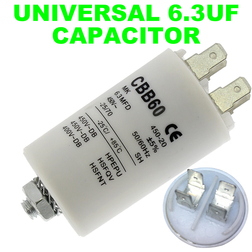 Commencer et exécuter moteur condensateur Générateur 16uf 450 V Universel