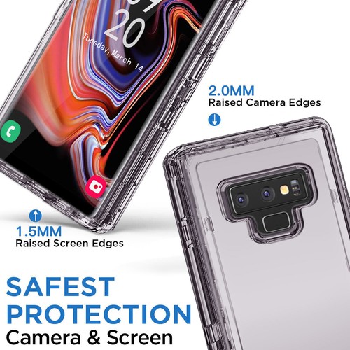 Funda Protectora Transparente para Samsung Galaxy Note 9 + Protector Pantalla Cristal - Imagen 9 de 36