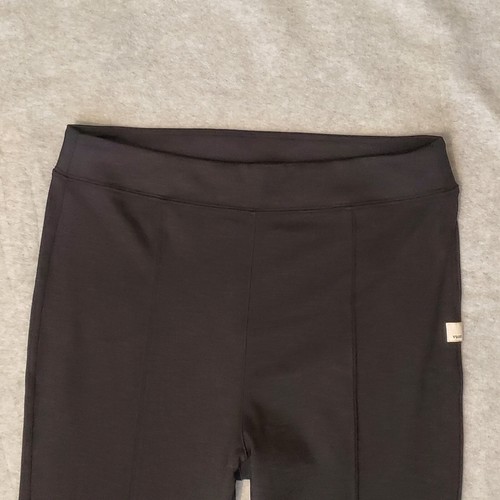 Vuori Womens Lux Split Bootcut Black Performance Rib Pants READ - Picture 4 of 11