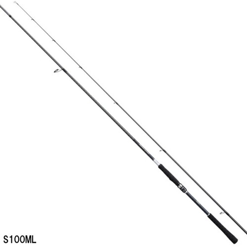 Shimano SHIMANO S100ML Seabass Rod Moo Shot Spinning Rod Black from Japan - NEW - Picture 1 of 9