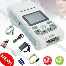 Handheld Touch electrocardiograph 12 Channel ECG Machine Interpretation analysis