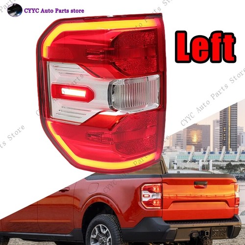 Left Side LED Tail Light For Ford Maverick Lariat 2022-2023 2024 Rear Tail Lamp - 第 1/13 張圖片