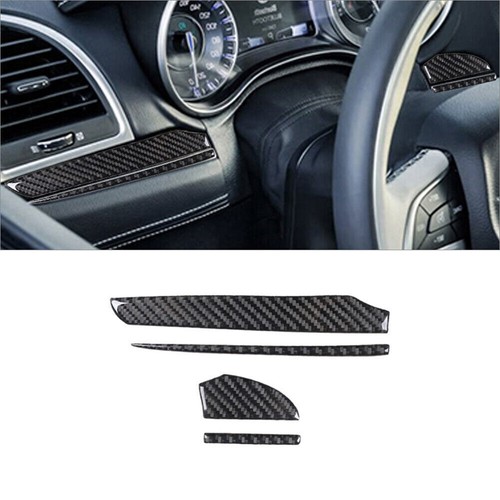 For 2015-2022 Chrysler 300 Carbon Fiber Interior Full Kit Panel Frame Cover Trim - Foto 6 di 12