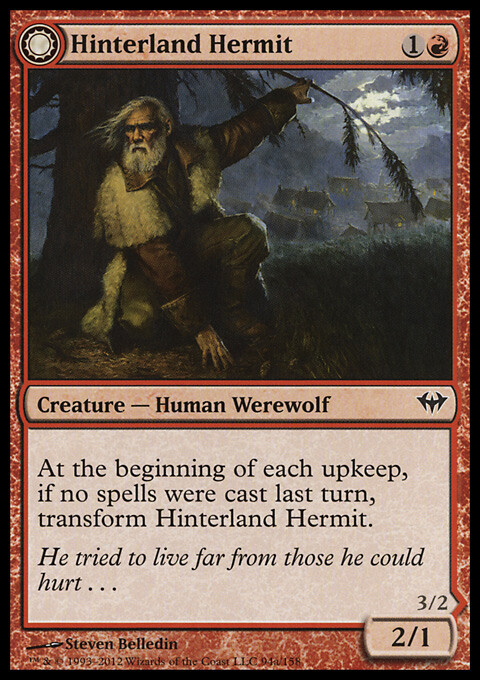 Magic the Gathering MTG Hinterland Hermit (94) Dark Ascension   LP