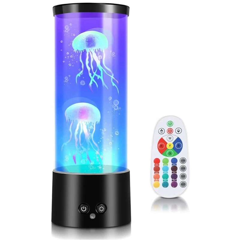 RGh Remote Control Lava Lamp Coloured Mood Light for Home Office Decoration Z6V3