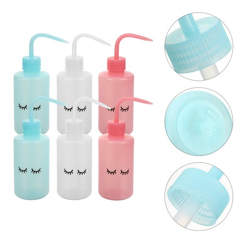 6 Stück Sicherheit Waschflasche Squeeze Waschflasche Tattoo Waschflasche Squirt - Bild 6 von 12