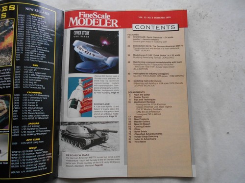 FineScale Modeler Magazine-FEBRUARY 1995 - Imagen 2 de 2