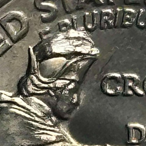 2021 P Full Crown Die Chip / Break Error WCTD Quarter BU Uncirculated GEM BU - Picture 16 of 24