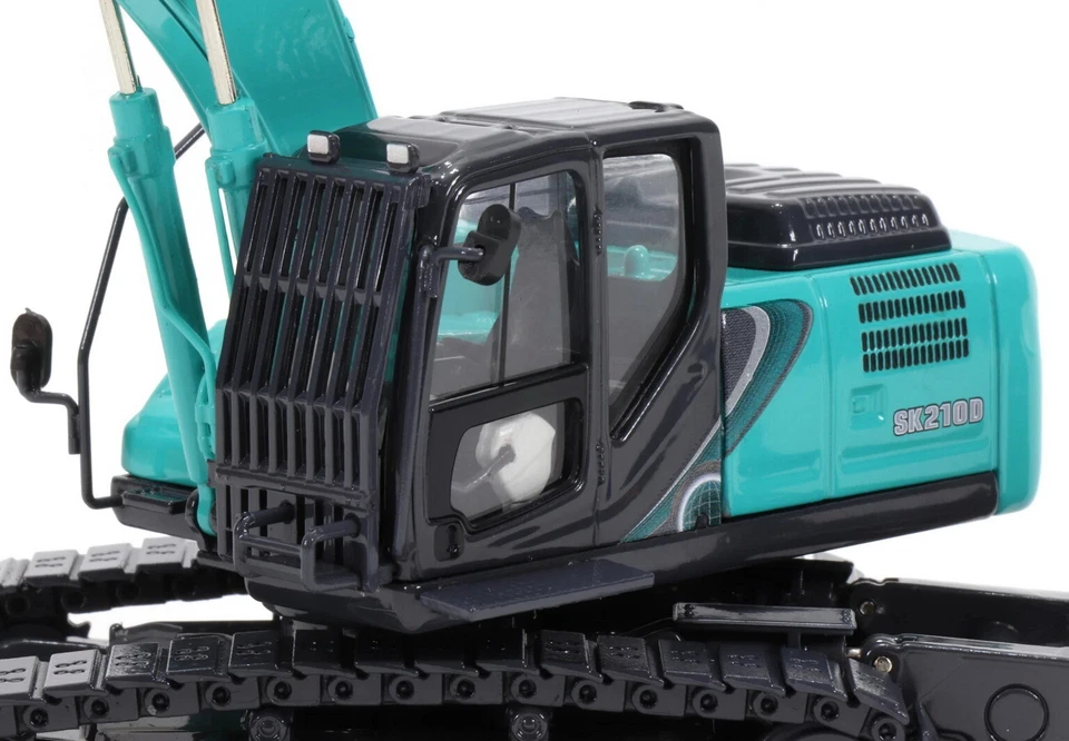 Máquina Desmontadora Coche Motorart Escala 1/50 KOBELCO SK210D-10 Modelo Diecast Foto 4 de 4