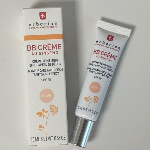 ERBORIAN BB Cream Clair Nude 15ml SPF20 Baby Skin Effect / Ginseng BB Cream - Picture 4 of 7