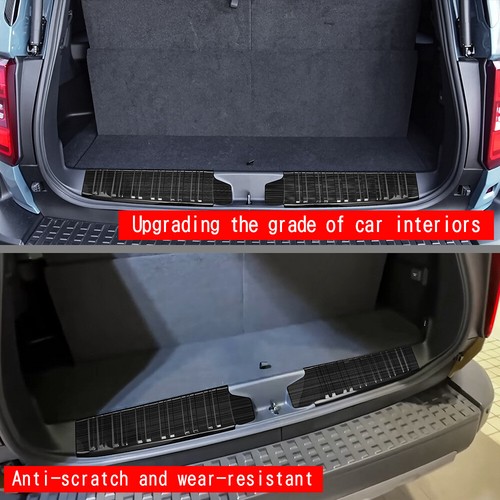 Protector de parachoques trasero accesorios coche para Toyota LandCruiser Prado LC250 2024 - Imagen 23 de 24