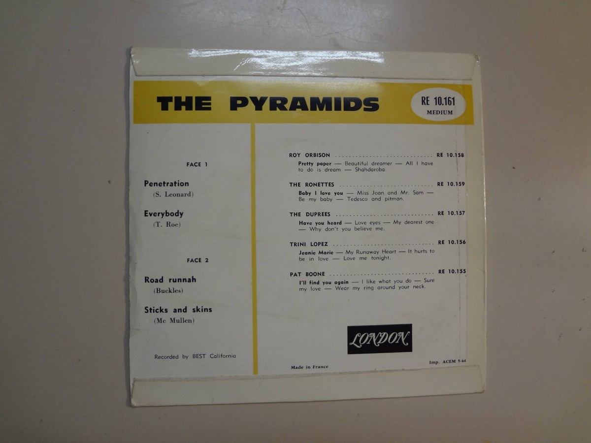 米7” Pyramids Penetration 13002 Best Records /00080 Amazon.com: Penetration! The Best Of The Pyramids (TURQUOISE