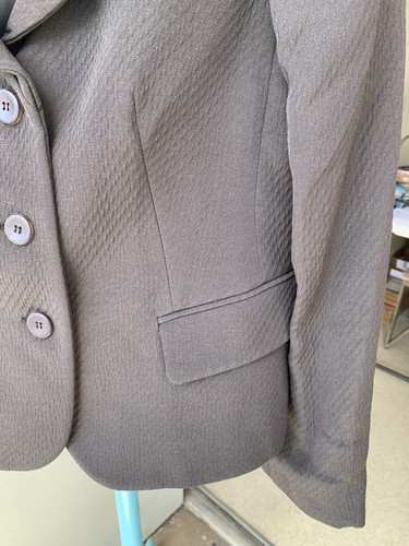 Armani Collezioni Women’s Brown Blazer Jacket Size 8 Medium - Picture 2 of 6