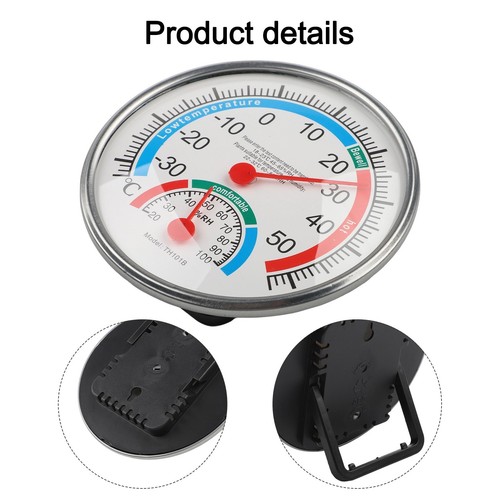 Pratico Termoigrometro Clima 1pz Controllo ABS Termometro Interno - Foto 4 di 12