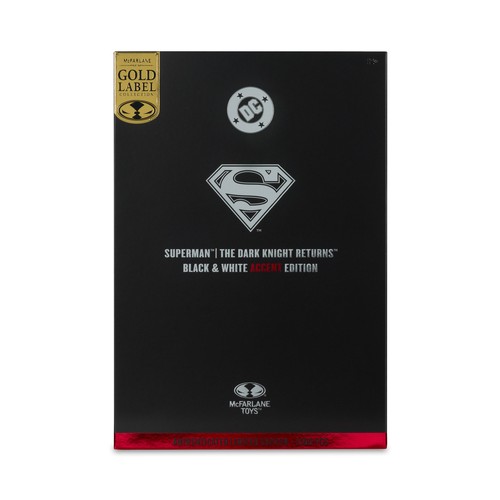 Superman (Dark Knight Returns) Black & White Accent Edition Gold Label - Picture 7 of 8