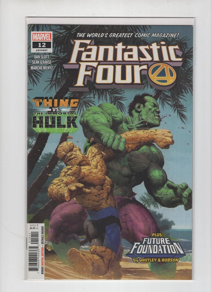 Fantastic Four #12 (2019) Thing vs Hulk, Marvel Comics - Bild 1 von 1