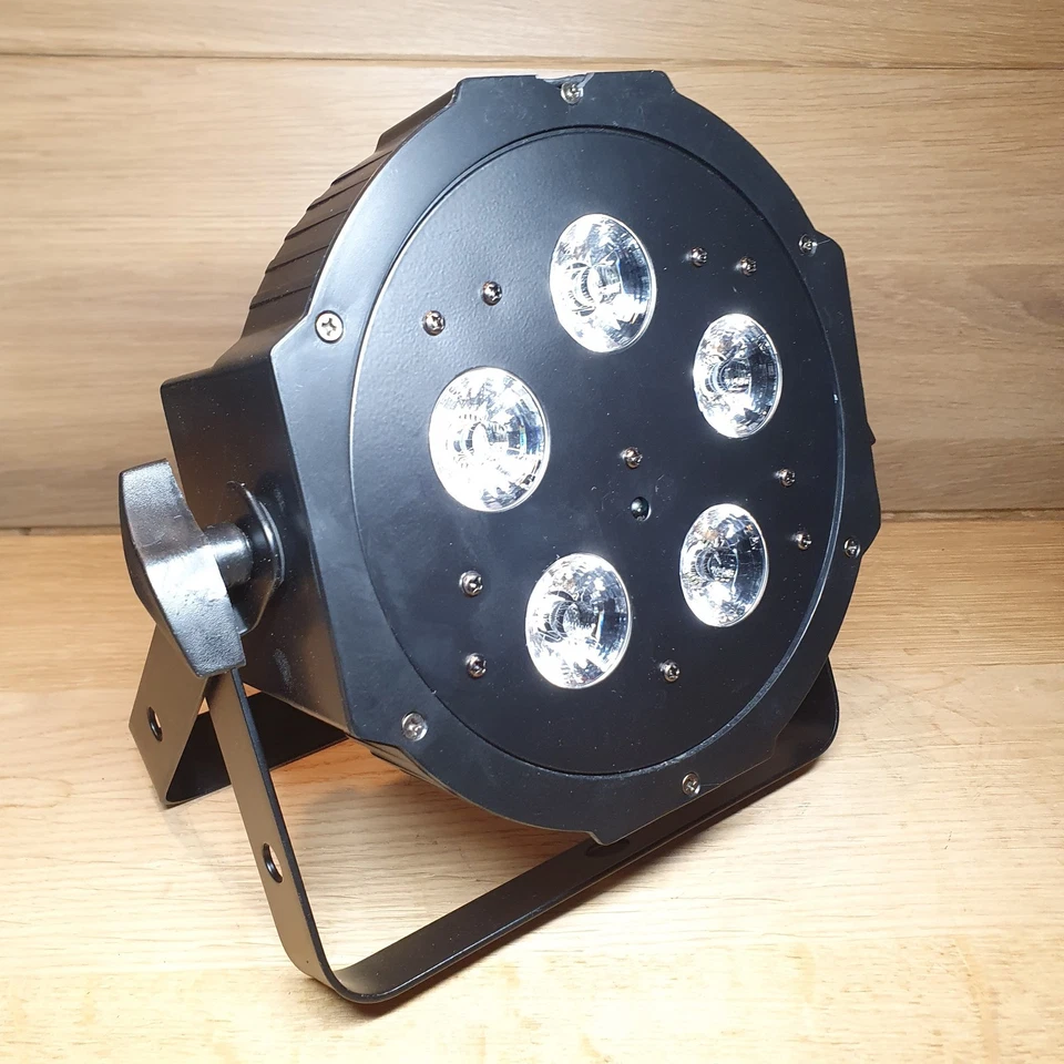 ADJ Mega Hex Par 5x6W RGBWA+UV LED Par Can Wash Light DMX Uplight Stage EuroPlug - Image 2 of 4